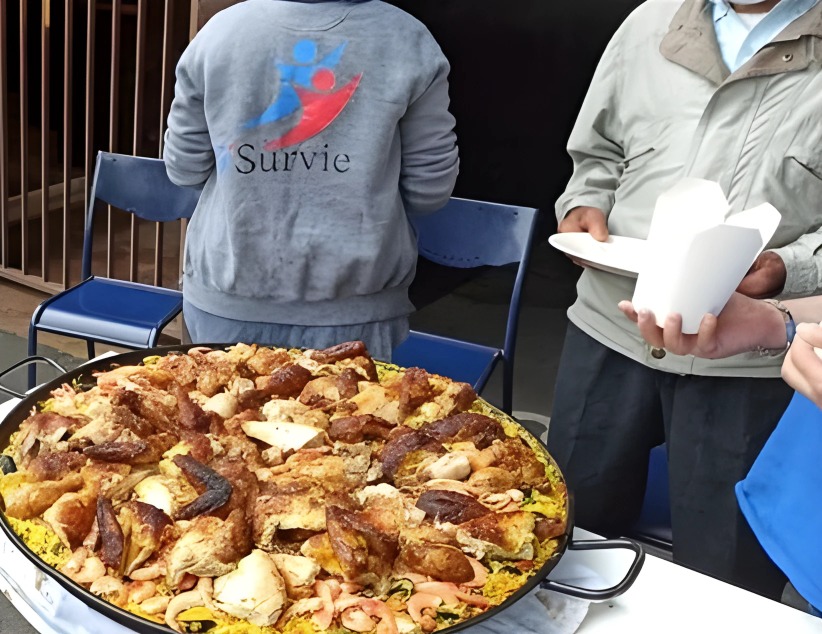En rang avant d'être servi