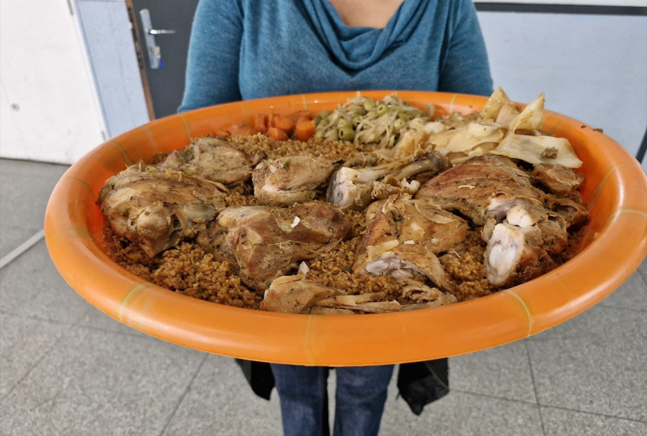 Un des plateaux de thieboudienne