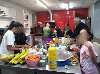 Petits et grands participent